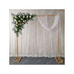 High Quality Wedding Background Arch Frame Iron Flower Balloon Stand Backdrop Venue Decoration Party Application Beautiful Arch