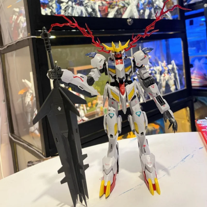

Max Iron-Blooded Orphans Barbatos Lupus Rex 1/100 Fm Advanced Emperor Form Assembly Model Action Kit Figures Toys Gifts