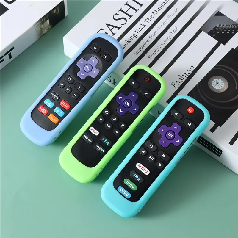 

ZLRLMHY for Roku TV Express HD Streaming Stick LE SE Remote Control Silcone Dustproof and Scratch resistant Protective Cover