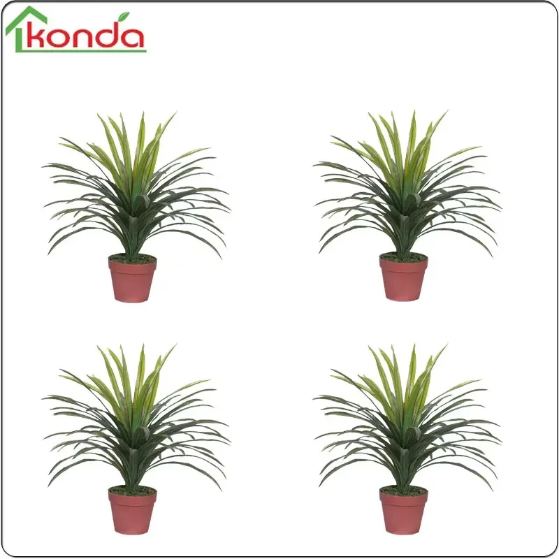 Artificial Plant 100cm Aglaonema Costatum Big Leaf Evergreen Plant for Home Office Decoration