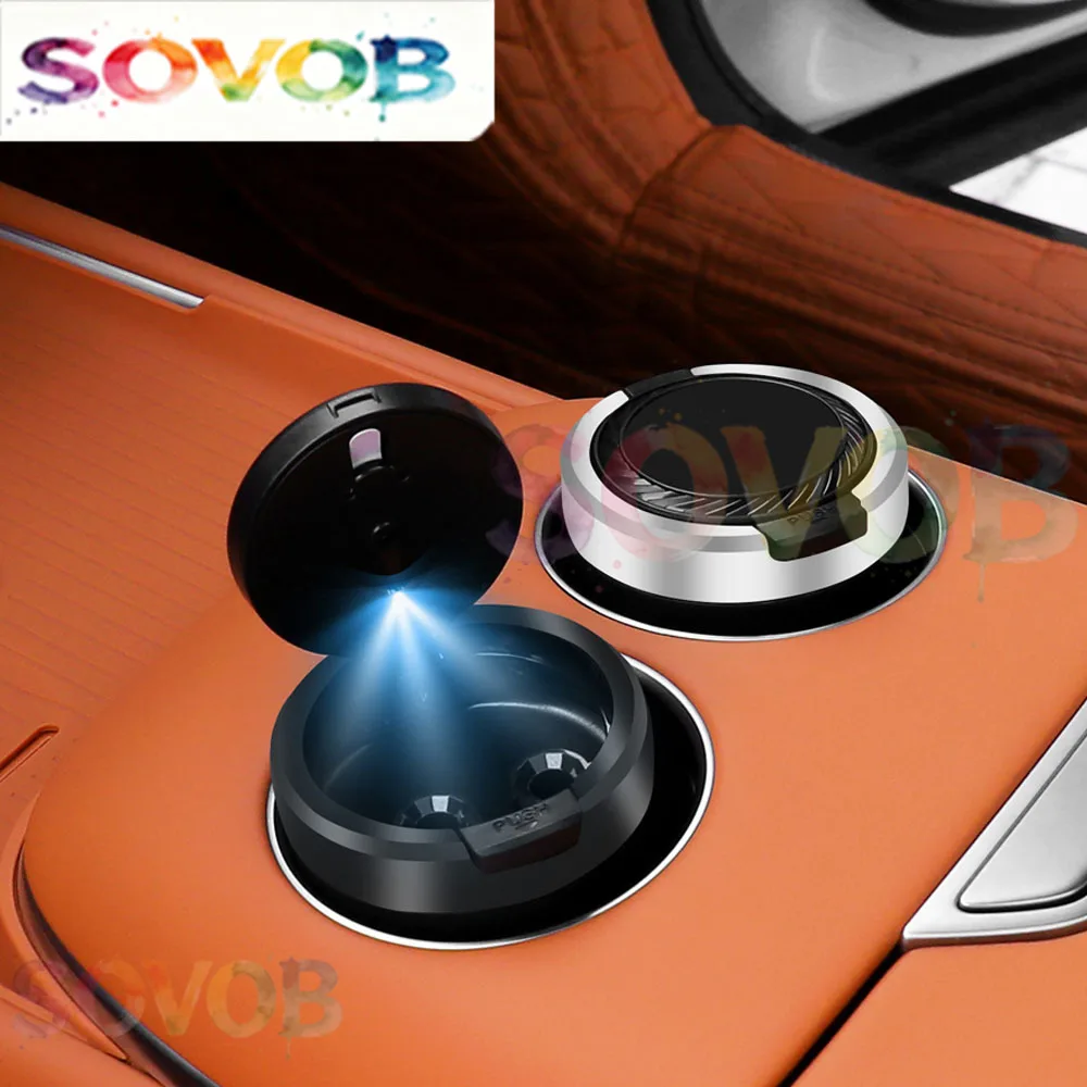 For Changan Deepal S07 S7 SL03 G318 Special Car Multifunctional Ashtray Car Modification Product Stainless Steel Inner Liner