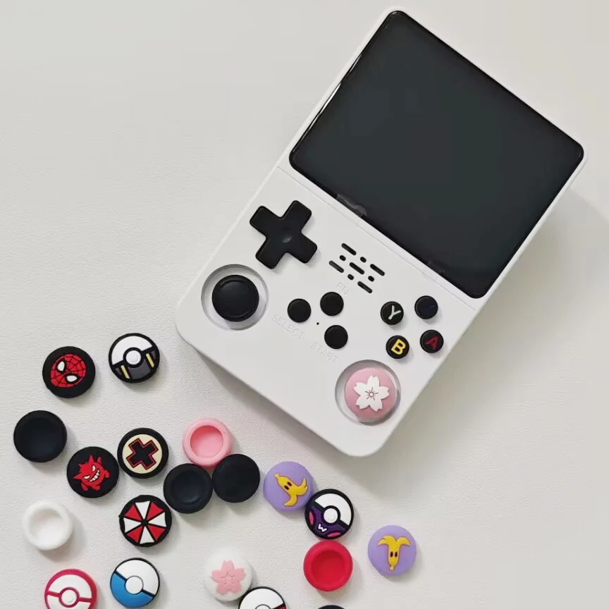 4pcs/lot Silicone Thumb Stick Caps Grip Analog Joystick Caps for R36S R35S R35 Plus Retroid Pocket 5 RG40XX H Game Accessories