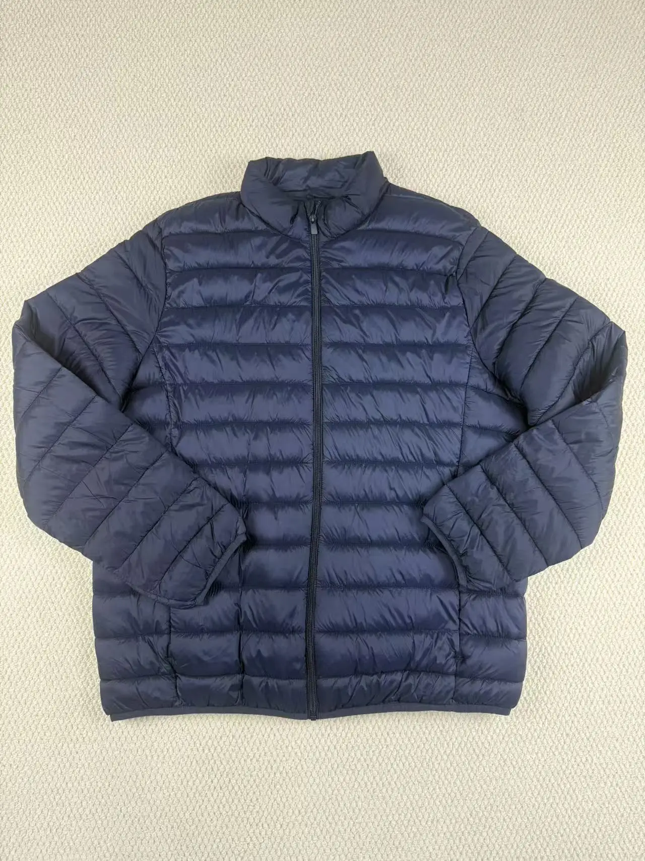 

Men's Lightweight Cotton Jaet Stand Collar Casual Loose Fit Warmth Faion Urban Sle Long Sve Zipper Closure Color