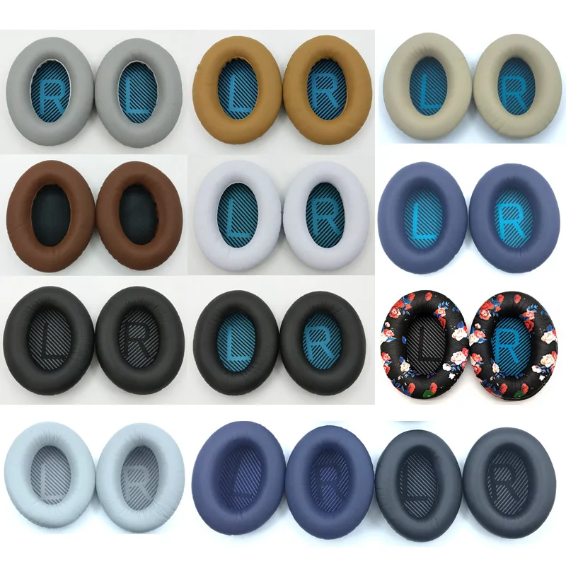 Replacement Ear Pads for Bose SoundTrue AE2 IW QuietComfort QC 2 15 25 35 Ear Cushion for QC2 QC15 QC25 QC35 Headphones Earpads