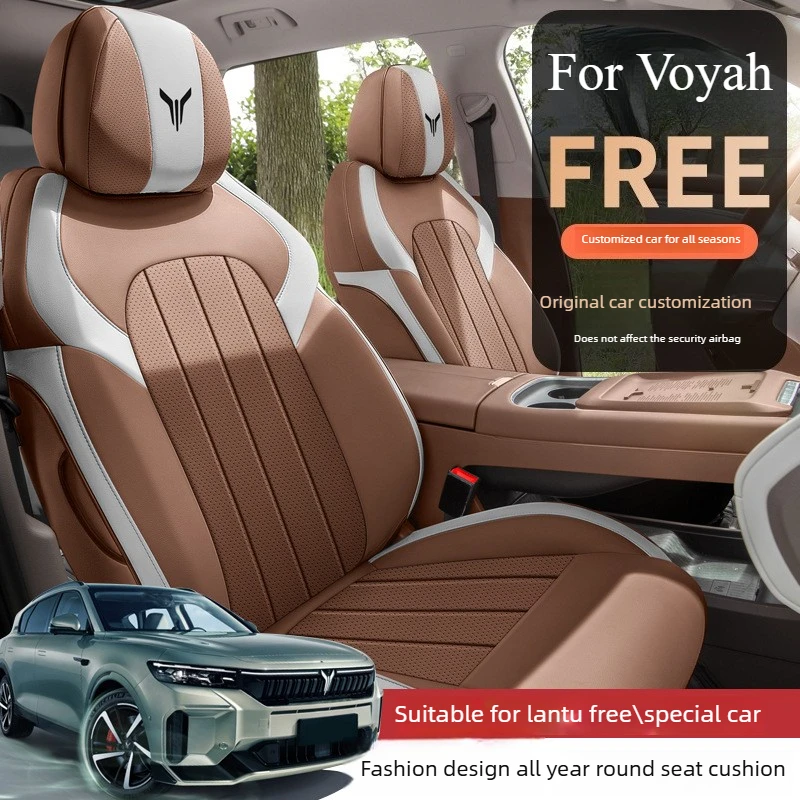 

New Custom Car Seat Covers 5 seats For Voyah Free 2026 New model leather Cushion Car Seat Cover Car Accessories