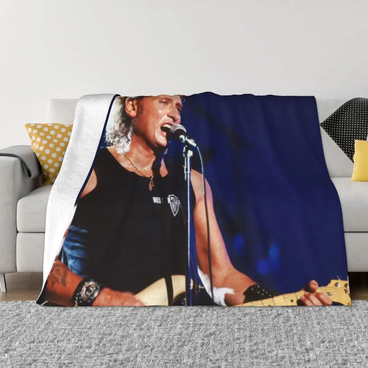 

Johnny Hallyday 001333, одеяло в стиле аниме, одеяло на заказ, одеяла и пледы, тонкое ватное одеяло, пледы