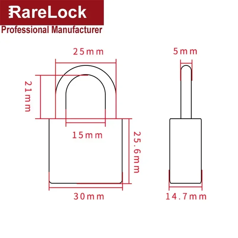 Mini Cartoon Padlock 30mm for School Locker Drawer Travelling Box Sport Luggage Bag Backpack Handbag DIY Rarelock MS288 G