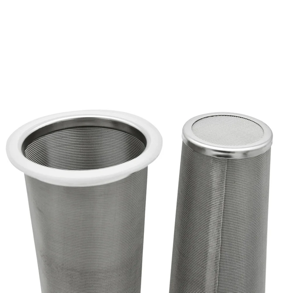For Home Brewing Cold Brew Filter Ultra-Fine Mesh Compatible With Wide Mouth Jars Bar Accessory 304 Stainless Steel