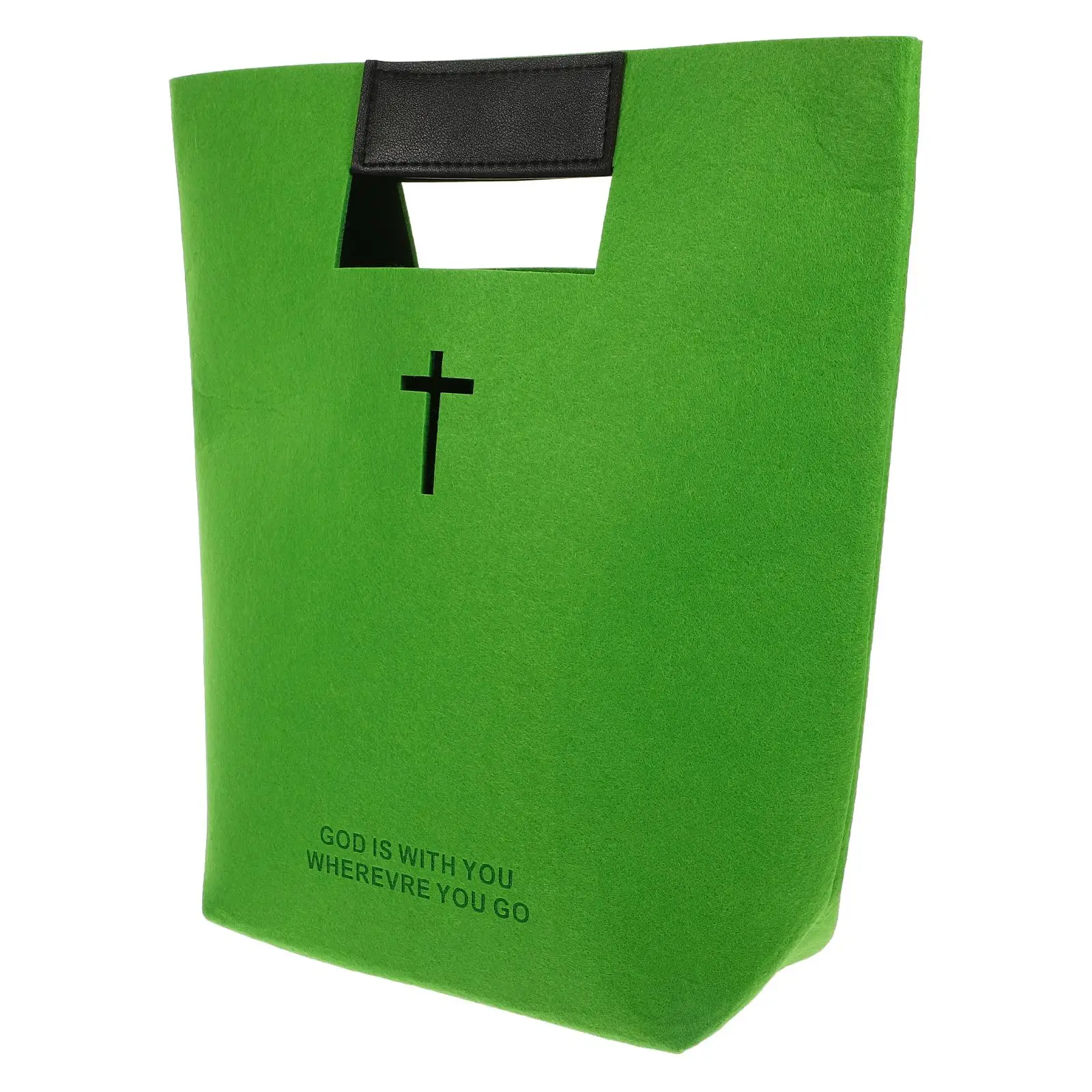 

Bible Storage Bag Large Capacity Felt Handbag Design Tote Shopping Bag Bible Carrying Case Cover Handheld