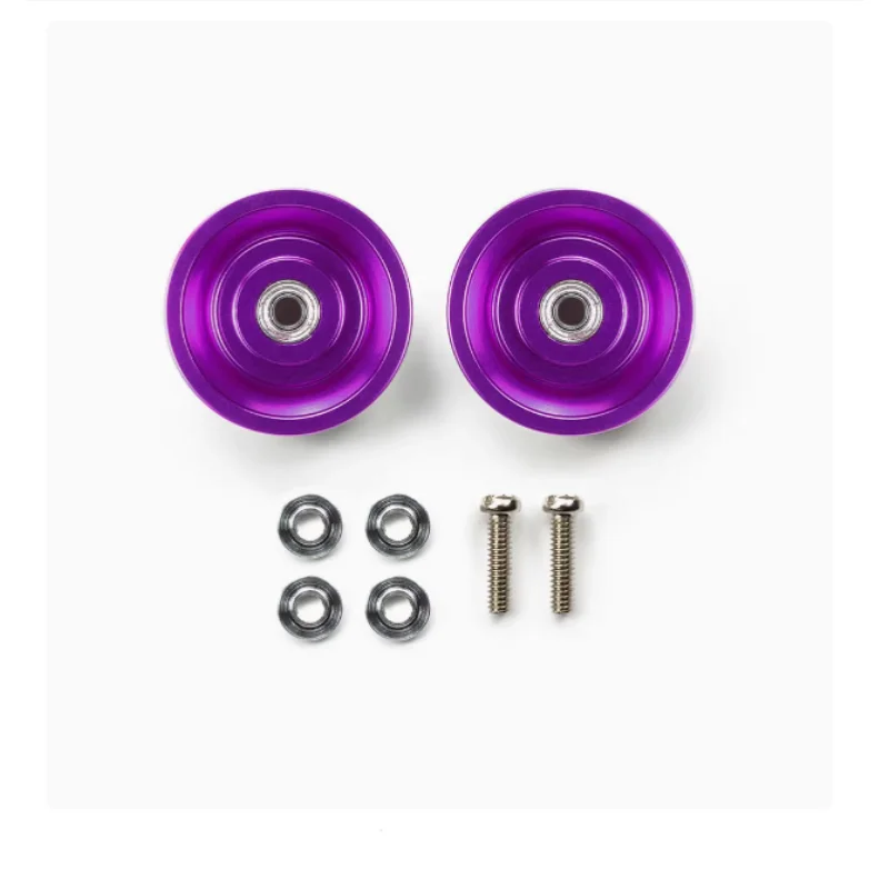 Tamiya 4WD accessories purple UFO anti-hanging anti-tilt guide wheel 19mm 95541