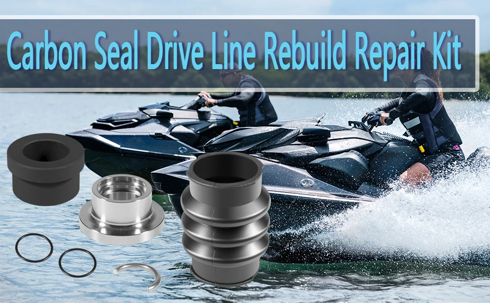 Anx 1996 Carbon Seal Drive Line Umbau Reparatur satz passend für seadoo 2007-sp/spx/gtx/gs/gti/gsx Marine Innen zubehör – Detail 6