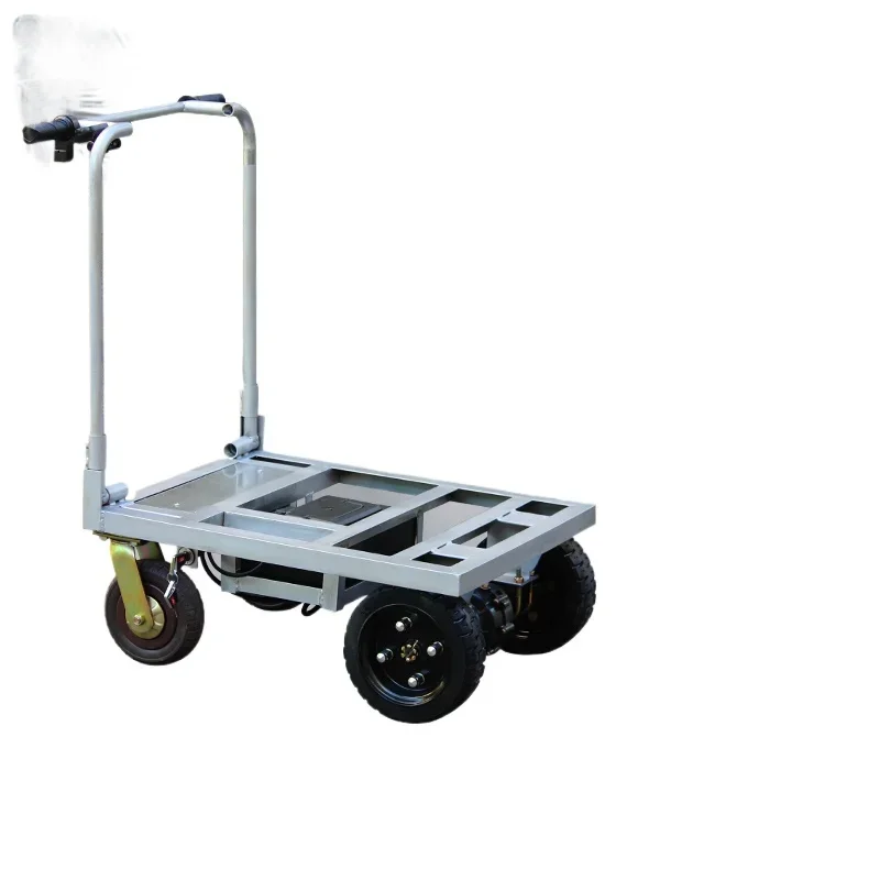 

Pull tiles, electric trolley, flat truck, four-wheel truck, pull cement and sand, foldable trolley into the elevator