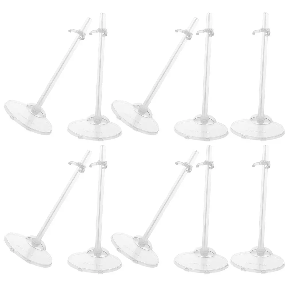 

10Pcs Stable Plastic Standing Holder Rack for Display Support Storage and Desktop Organization Rack