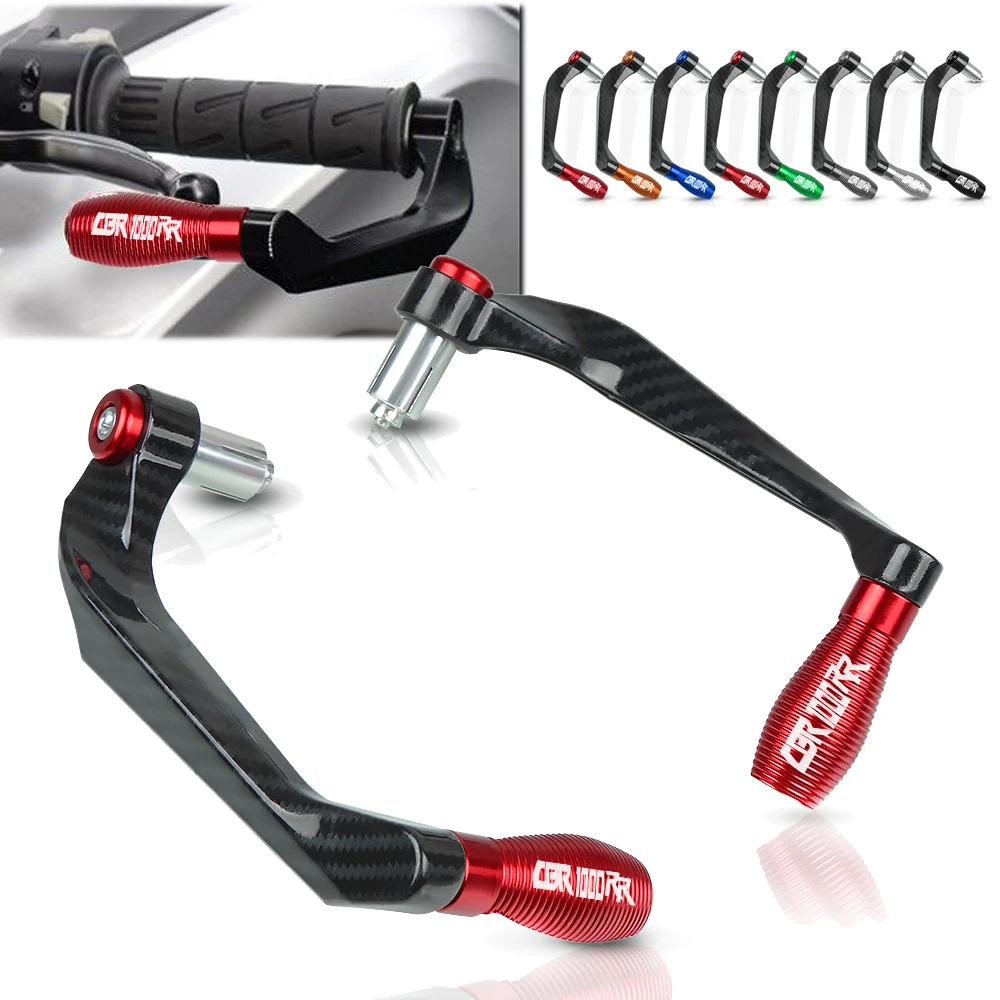 

Motorcycle 7/8" 22mm For HONDA CBR1000RR 2008-2016 2009 2010 2011 2012 Handlebar Grips Guard Brake Clutch Levers Guard Protector