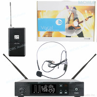 MICWL Stage Performance QLXD Vocal UHF Synthesized Wireless Microphone System Headset Lavalier Instrument Guitar Line