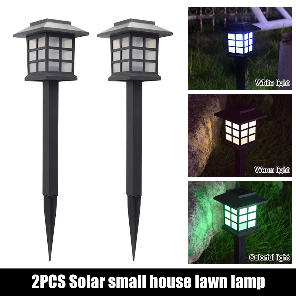 

LED Outdoor Solar Garden Lights RGB Pathway Lights Lawn Patio Decorative Landscape Path Light for Yard Lawn Walkway Decor