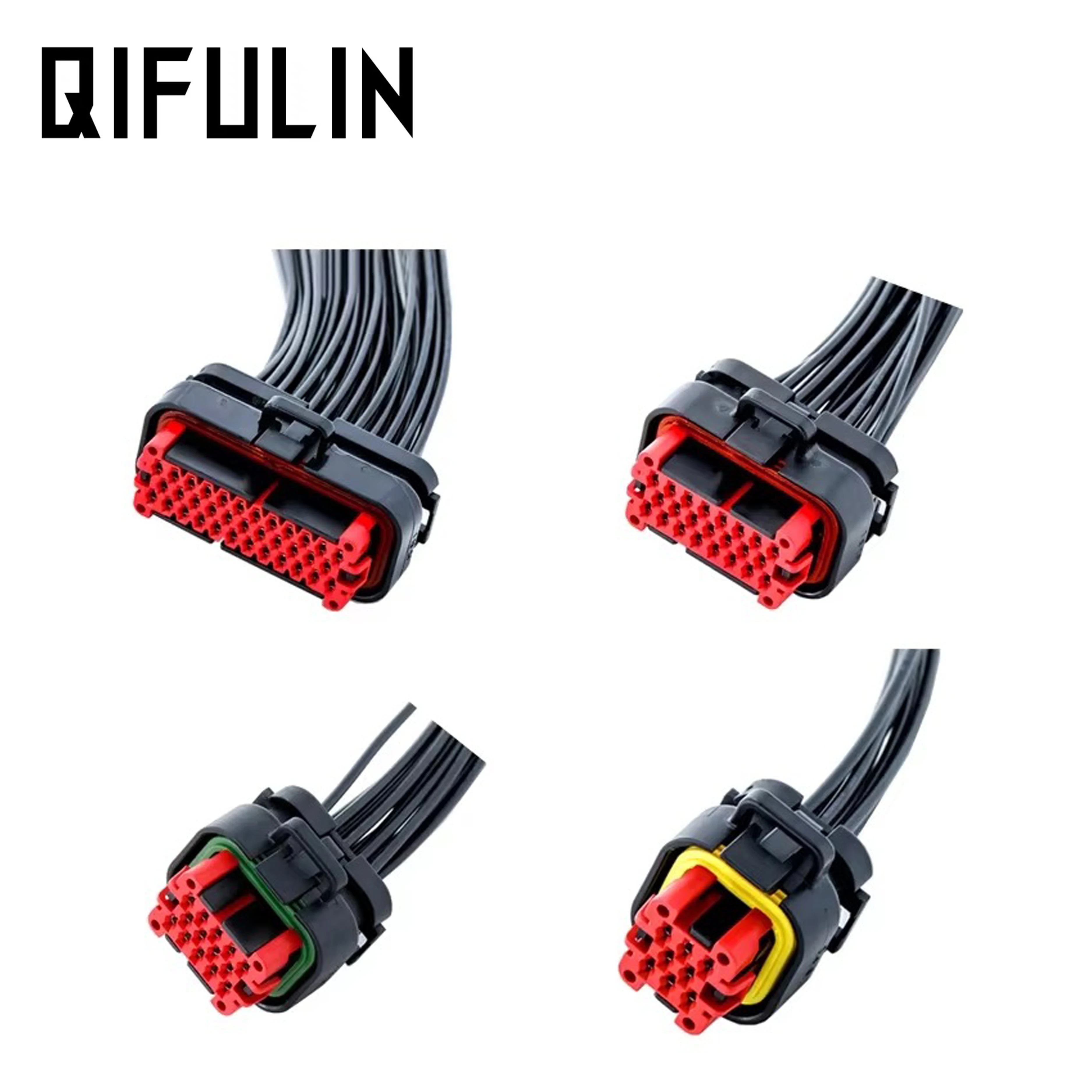 1 Pcs 8/14/23/35 Pin 776164-1 770680-1 Tyco AMP Waterproof Automotive ECU Connector EPEC 2024 PCB Plug Socket With 18cm Line