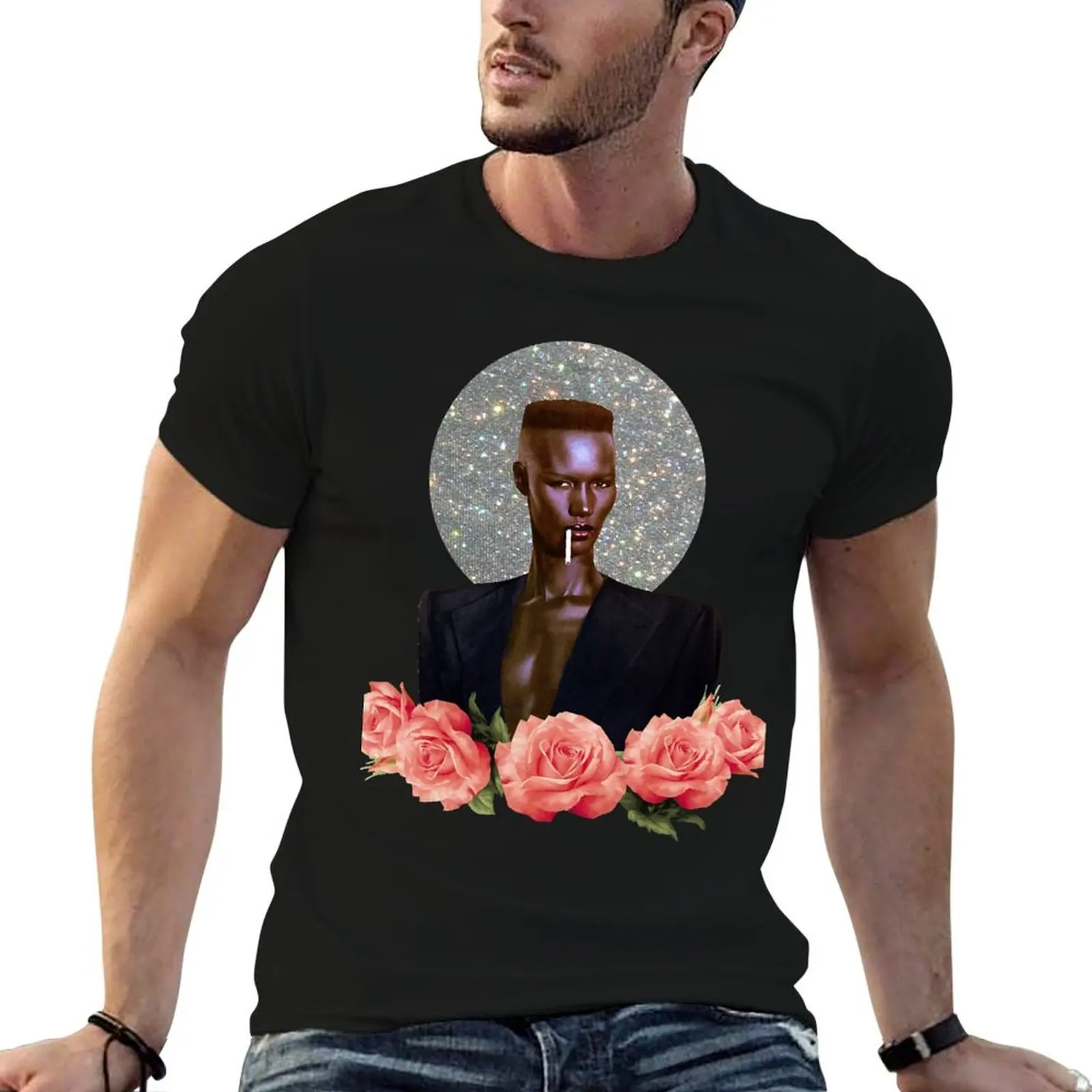 Lover Gifts Model Grace Singer Jones Actor Gift For Birthday T-Shirt for a boy tshirts personalised Men's clothing