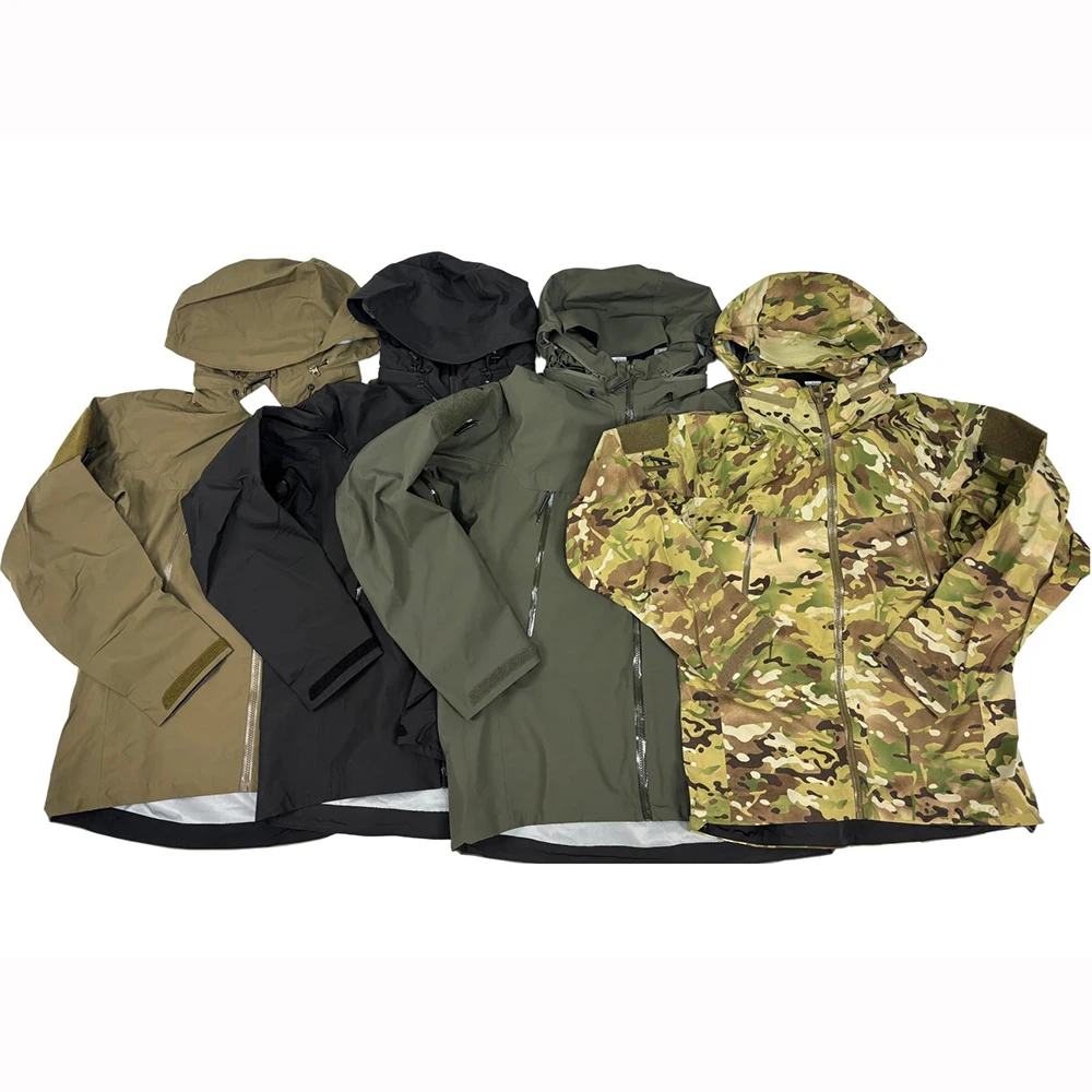 

Remastered GT-X Hard Shell Outdoor Jacket For Men, Windproof And Waterproof Full Pressure Adhesive Camouflage Tactical Jacket