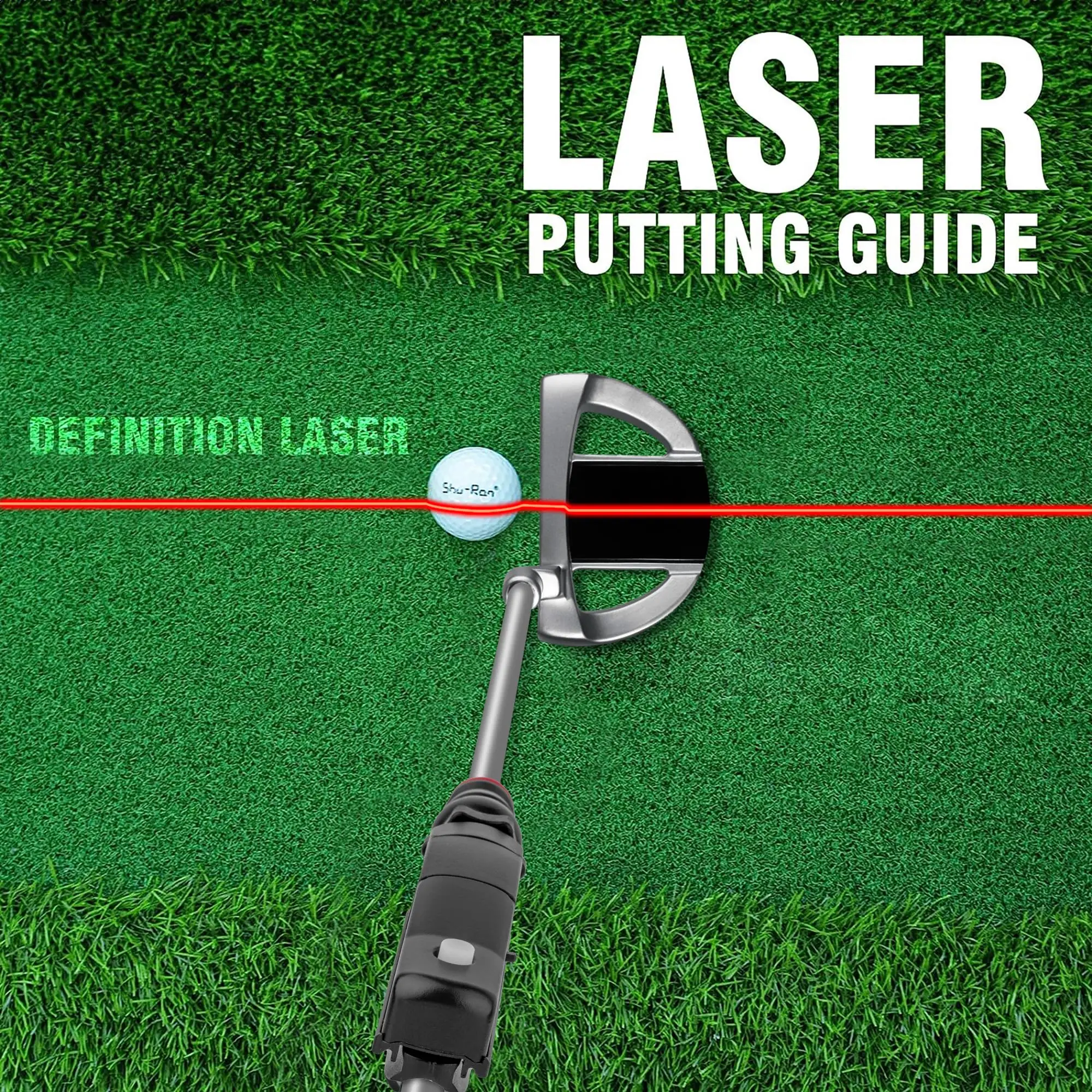 Golf Putter Sight Portable Golf Lasers Putting Trainer ABS Golf Putt Putting Training Aim Improve Line Aids Corrector Tools