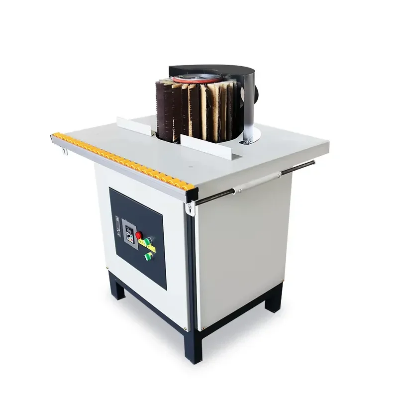 Automatic Vertical Furniture Polisher Small Wood Sanding Machine with Motor for Polish Material