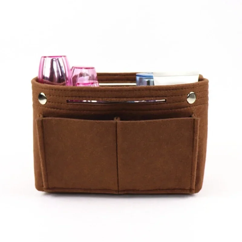 Felt Insert Bag Makeup Handbag Organizer Travel Inner Purse Portable Cosmetic Bags Storage Tote