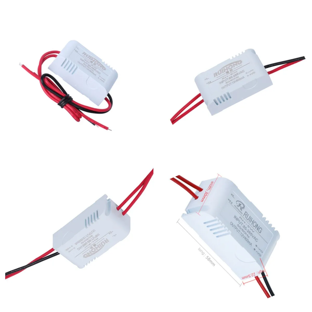 

1PCS Mini AC-DC Converter 1A 5W 220V to DC 3.3V 5V 9V 12V 15V 24V Power Supply Module for Electronics