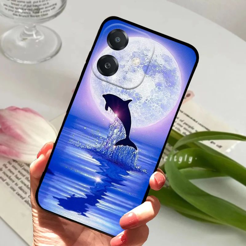For Oppo A60 5G Case OppoA3 CPH2683 Fashion Shockproof Phone Protective Cover For Oppo A3 5G Silicone Soft TPU Coque Fundas