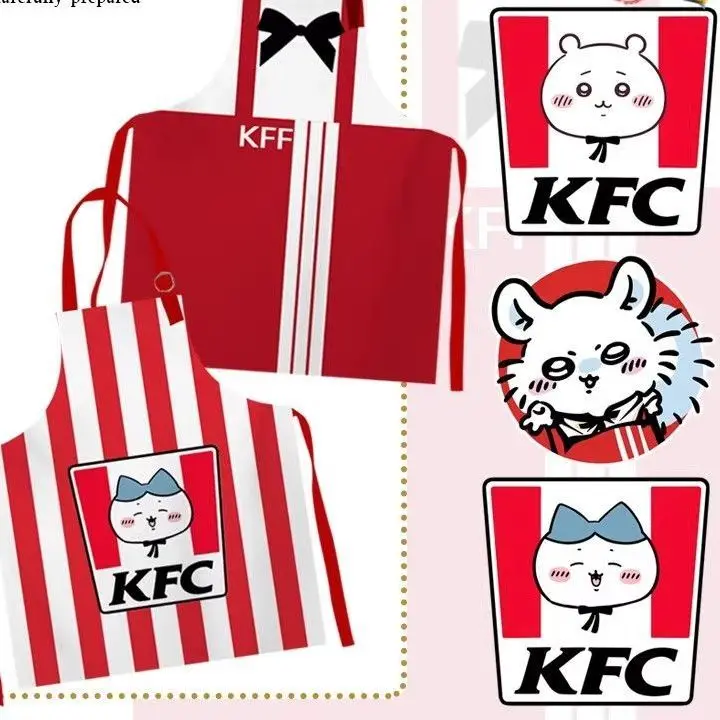 Kawaii Cartoon Chiikawa Apron Premium Texture Oil Water Resistant for Kitchen Cooking Painting Handcraft 2026 Kawaii Lovely New