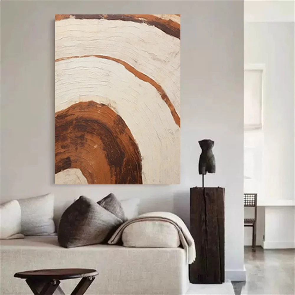 

High Quality Abstract Seaside Pictures Oil Paintings on Canvas Handmade Modern Wall Art Pictures for Living Room Home Decor Wall