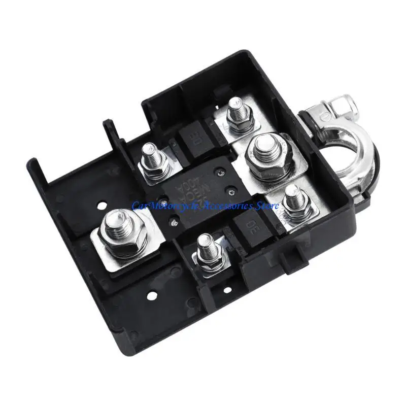 

P04D Automotive Battery Terminals Connector Fuses Box 32V/400A High Current Capacity Terminals Connector for Safe Power Supply