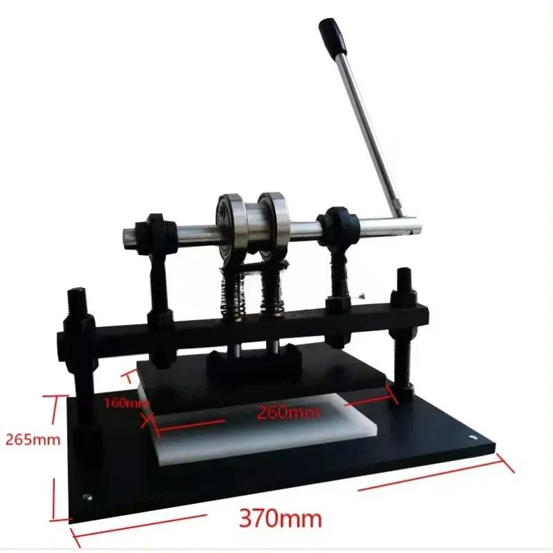 Manual small leather/paper die cutting machine