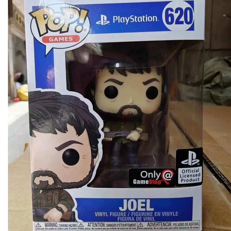 محطة لعب Funko Pop The Last of Us عالية الجودة Joel # 620 ألعاب شخصيات الحركة من الفينيل لهدايا عيد ميلاد الأطفال