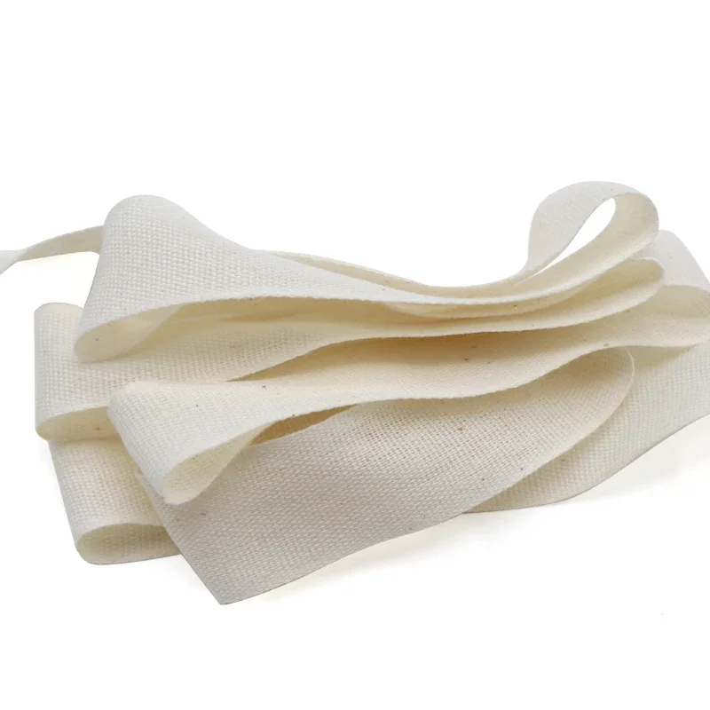 25 Meters x 1 Roll  Electrical Cotton Gauze Belt Width 15/20/25 mm White Cloth Binding Winding Belt