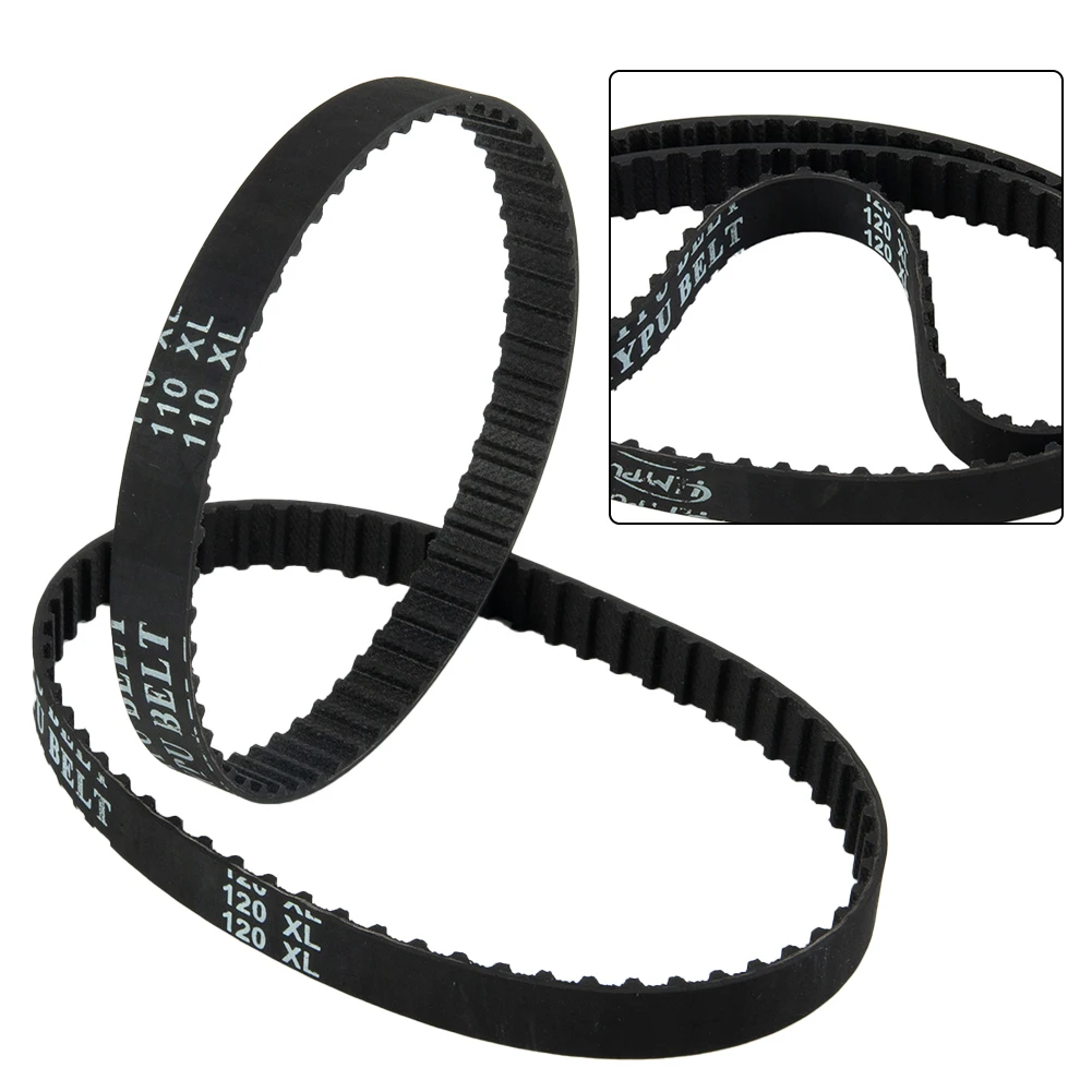 Rubber Timing Belt Rubber Belt Trapezoid Tooth Shape XL Series 5.08mm Spacing 5KG Tensile Strength Positive Drive