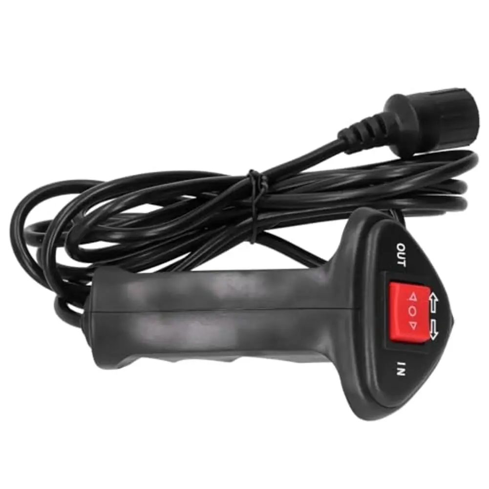 1PC Electric Winch Remote Control With 3.6m Cable And 3-Prong Connector Compatible With For Most Off-Road Vehicle Winches