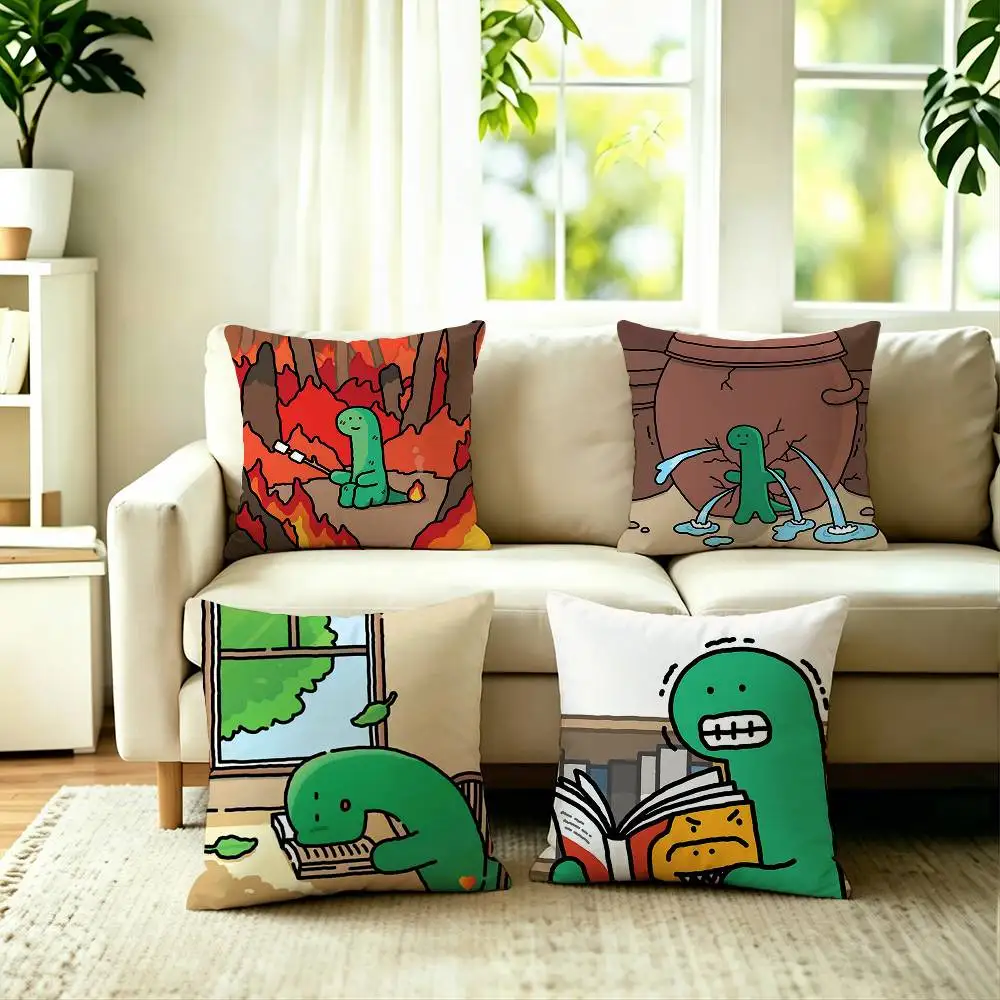 

Hot Cartoon J-Joguman Square Double-Sided printed Pillow Case Bedroom Bedside Pillow Sofa Cushion Cover