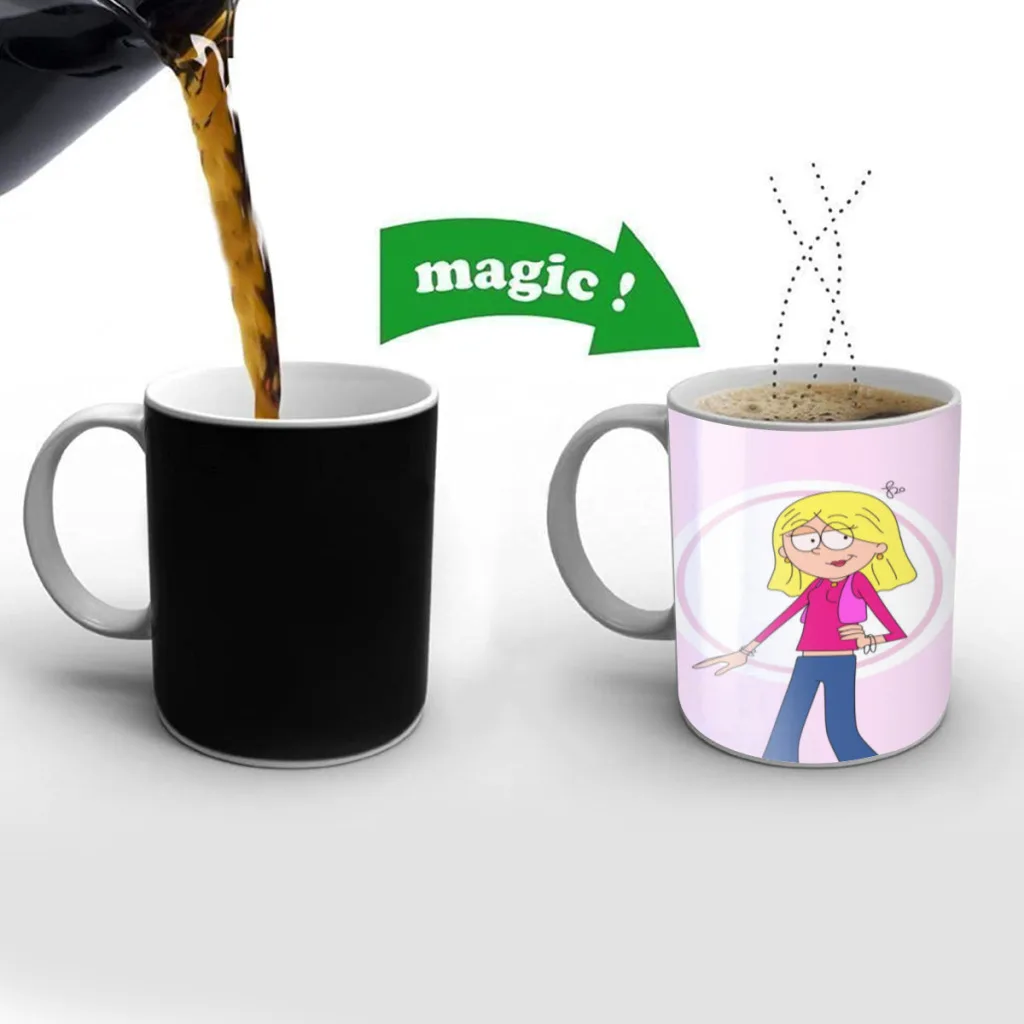 Lizzie Mcguire Ceramics Coffee Mugs Thermal Color-changing Gifts Drinkware Coffeeware