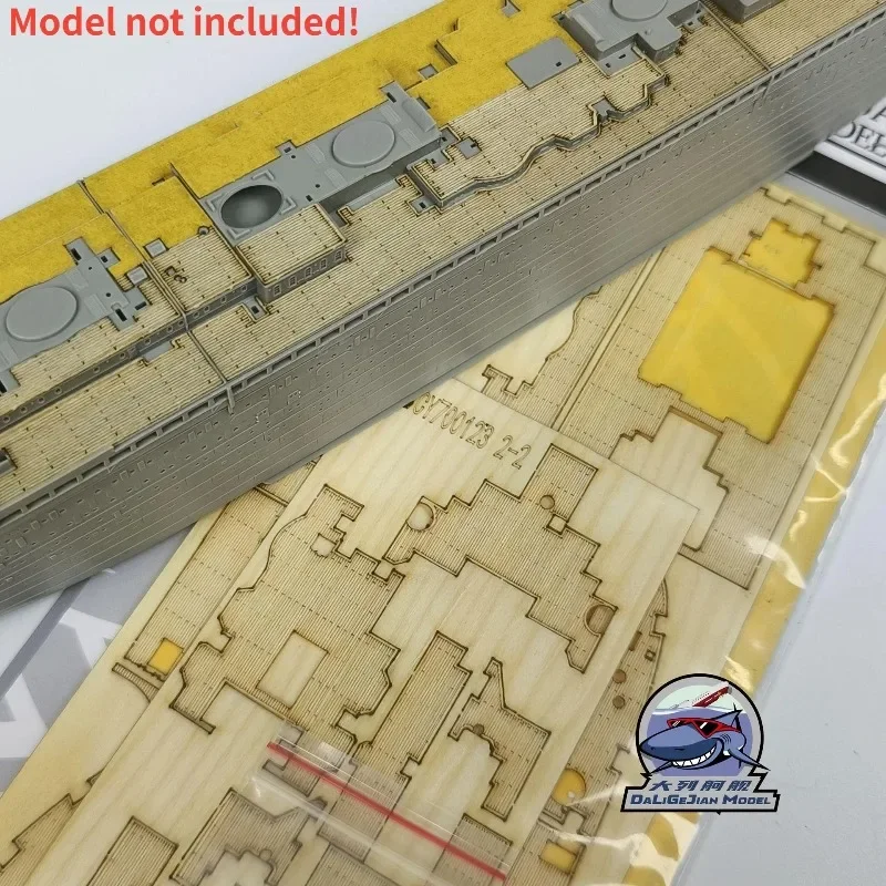 CY Modello HOBBY BOSS 83421 Nave da crociera Modello Strumenti di costruzione Hobby Accessori fai da te Natale Halloween CY700123 1/700 RMS Ponte in legno