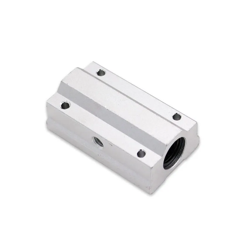 SCS10LUU 10mm High Precision Linear Bearing Housing Long Slider Block Fit Linear Shaft CNC 3D Printer Parts