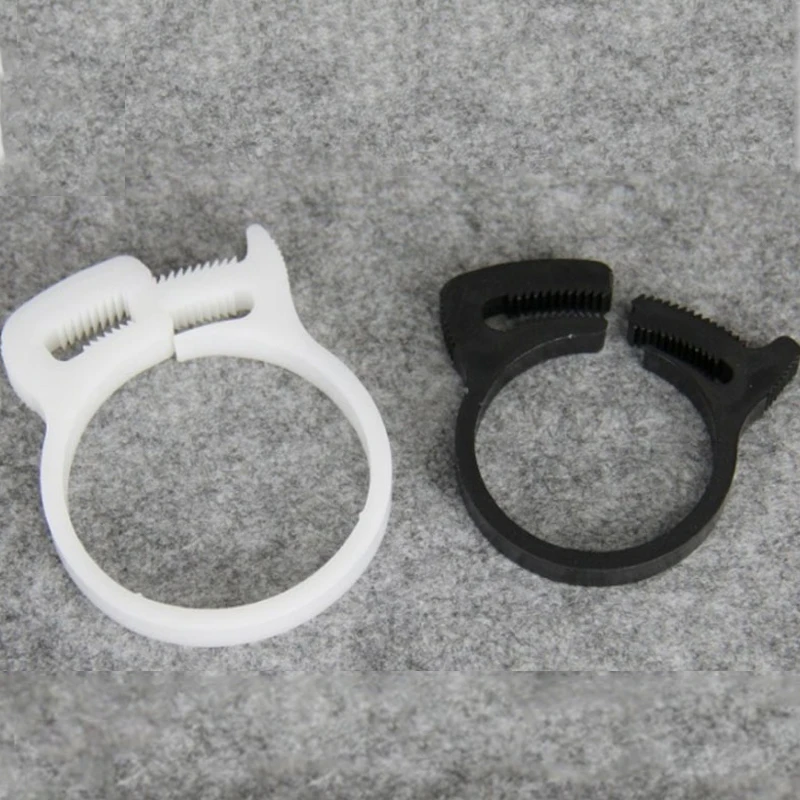 Hose Clamps Plastic Line Water Pipe Strong Clip Spring Cramps Plumbing Irrigation Fuel Air Tube Fixed Fastening Buckles Tool