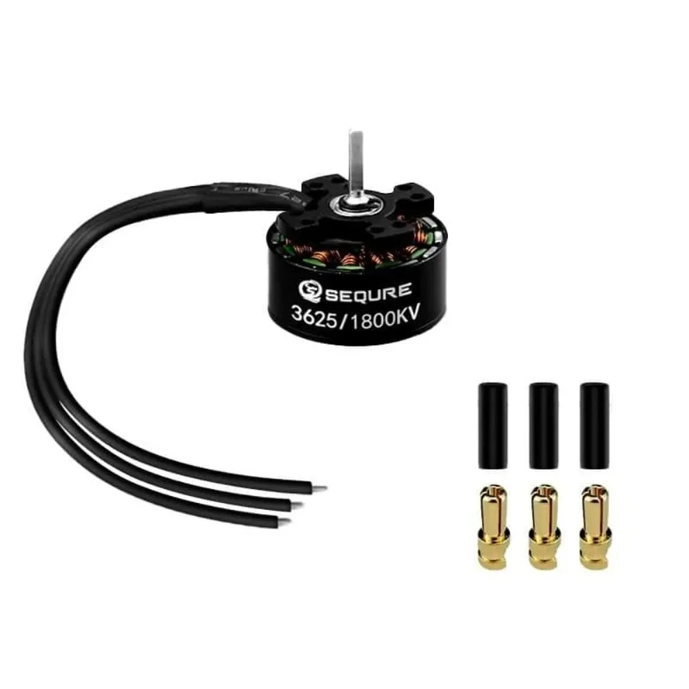 UniFlySEQURE 3625 1800kv 2-4s External Rotor Brushless Motor Mini Size High Torque With 70A ESC For 1/10 RC Climbing Vehicle