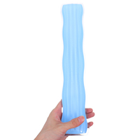 Ergonomic Wrist Pad Transparent Blue Silica Gel Keyboard Mouse Support Computer Accessories Gaming Desk Rest Palm