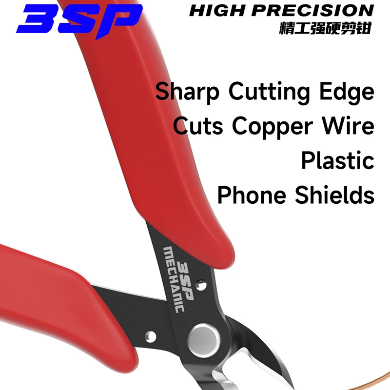 메카닉 3SP 고정밀 절단 플라이어 와이어 케이블 커터 모바일 폰 태블릿 PC 전자 수리 플라이어