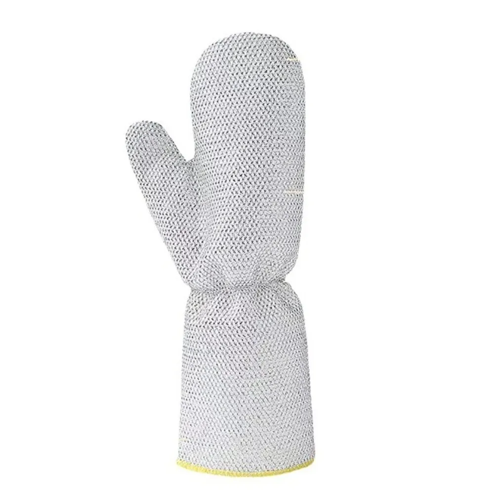 Lengthened Housework Cleaning Gloves Waterproof Thickened Steel Wire Ball Gloves Household Cleaning Bowl Brushing