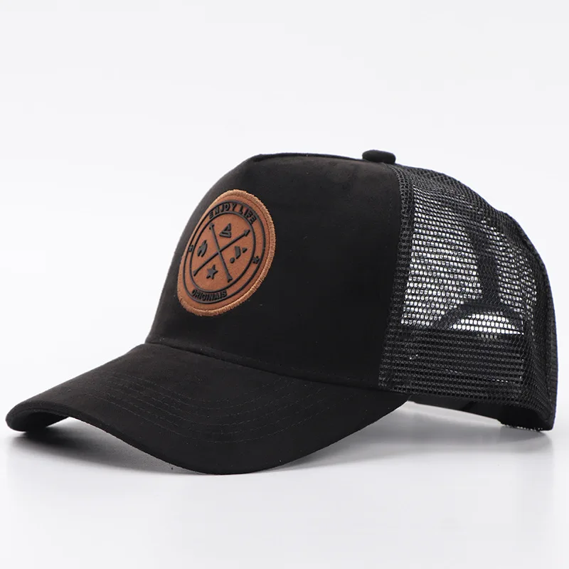 Neue Sommer Mesh Baseball Cap Frauen Männer Brief Patch Snapback Hut Casual Atmungsaktive Unisex Straße Hip Hop Trucker Caps – Detail 26