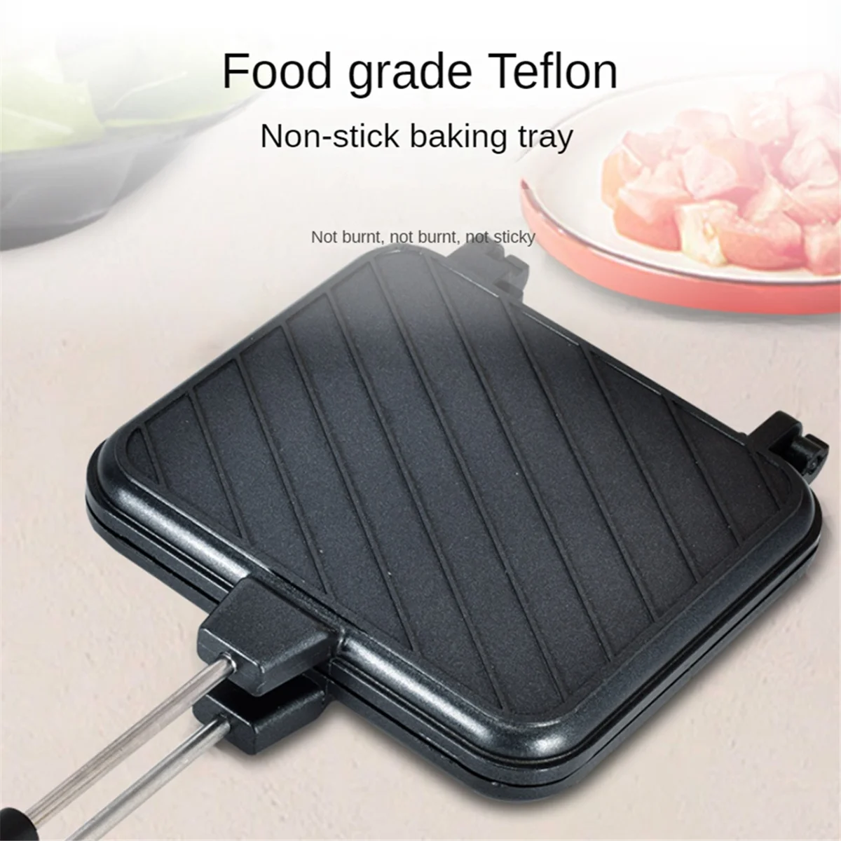 Non-Stick Coating Sandwich Mold Frying Pan Toast Breakfast Machine for Pancake Maker Bread Toast Kitchen Tool HOT