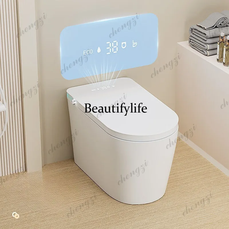 S178 household smart toilet fully automatic no water pressure limit large seat integrated instant toilet