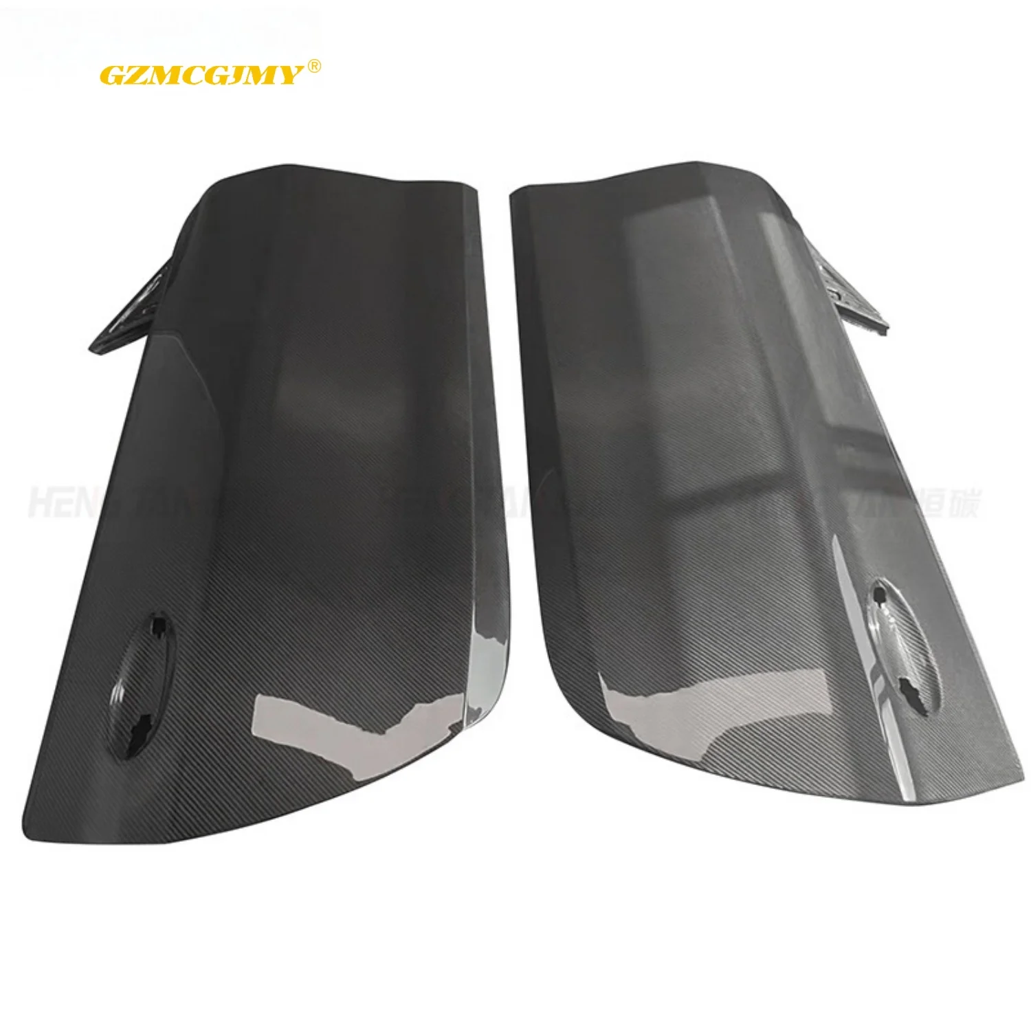 أبواب سيارة من ألياف الكربون الجافة الحقيقية عالية الأداء مناسبة للوحة باب ألياف الكربون الجافة BMW M4 G82