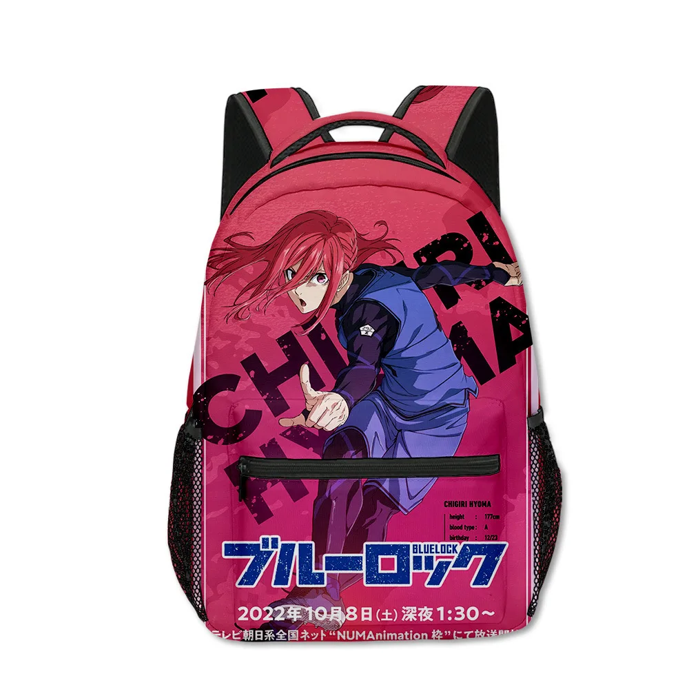 

Популярные забавные рюкзаки для школьников в стиле хип-хоп BLUE LOCK, рюкзаки для ноутбуков с 3D-печатью, водонепроницаемые дорожные рюкзаки из ткани Оксфорд для мальчиков и девочек